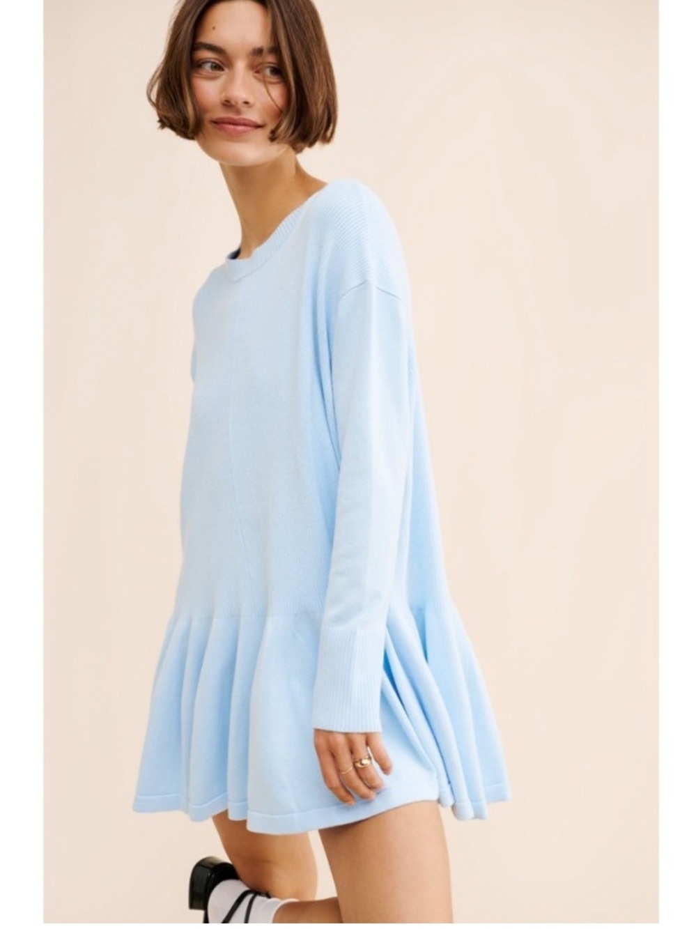 Free People NWT Time On My Side Mini Dress size L